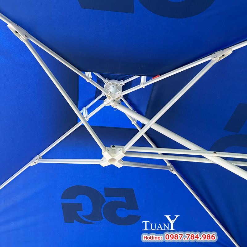 Dù lệch tâm vuông 2,5m x 2,5m - Ảnh 2